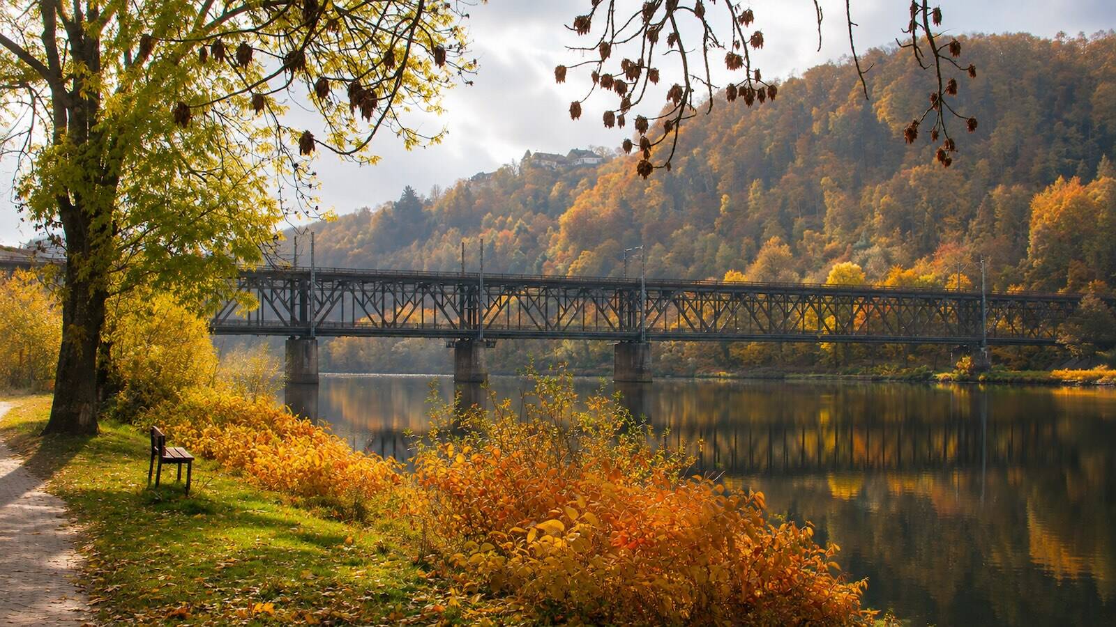 Herbst bullay moselgarten